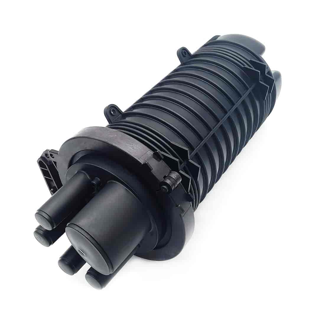 FIBERM Mufa światłowodowa FOSC 48/96J 4xIN 1x OVAL zestaw z 1x Tacka FSTR-Z2 (max. 4 tacki)